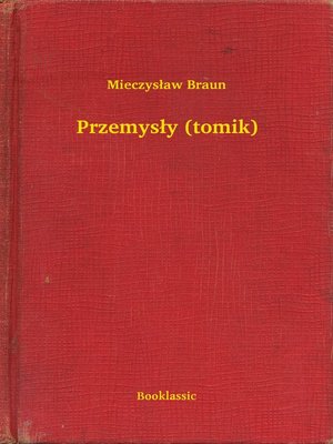 cover image of Przemysły (tomik)